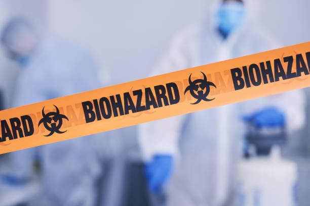 Professional Infectious Disease Decontamination technician working in Lewisville, IN